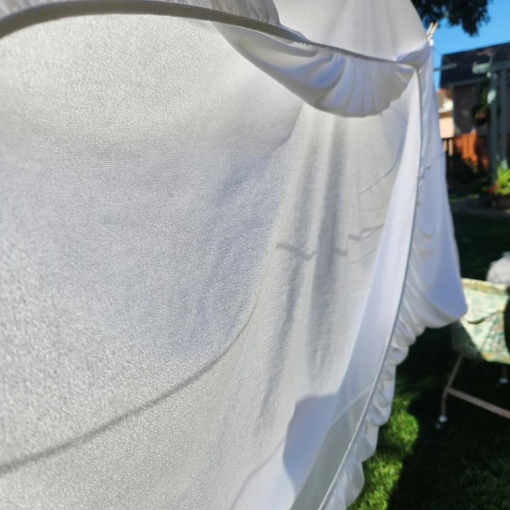 Cosy House Collection White Fitted Waterproof Mattress Protector, Twin XL